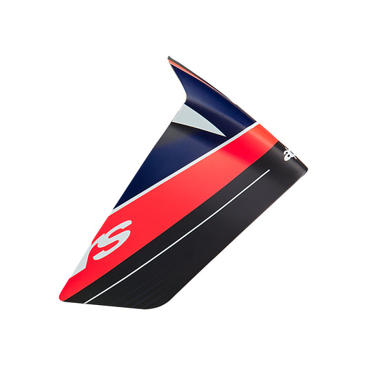Alpinestars S-R10 Team Race Spoiler Black Carb Red Fluo D Blue Matt