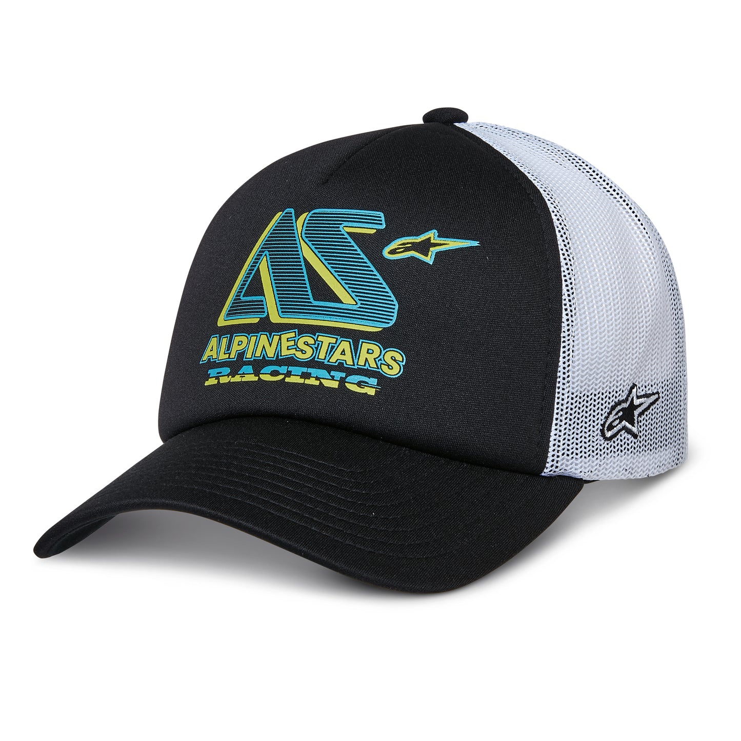 Ayess Trucker Hat Black White - Black White