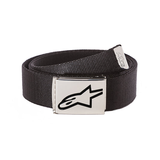 Alpinestars Ageless Web Belt - Black / Chrome