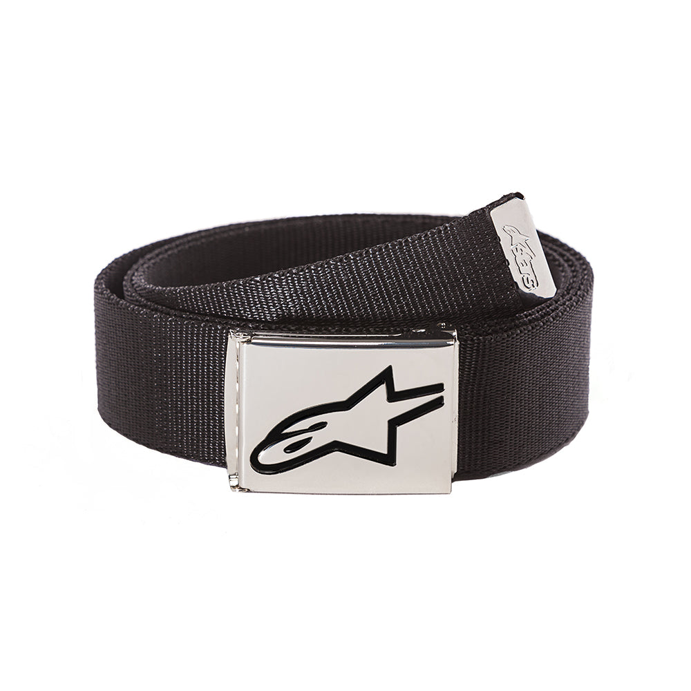 Alpinestars Ageless Web Belt - Black / Chrome