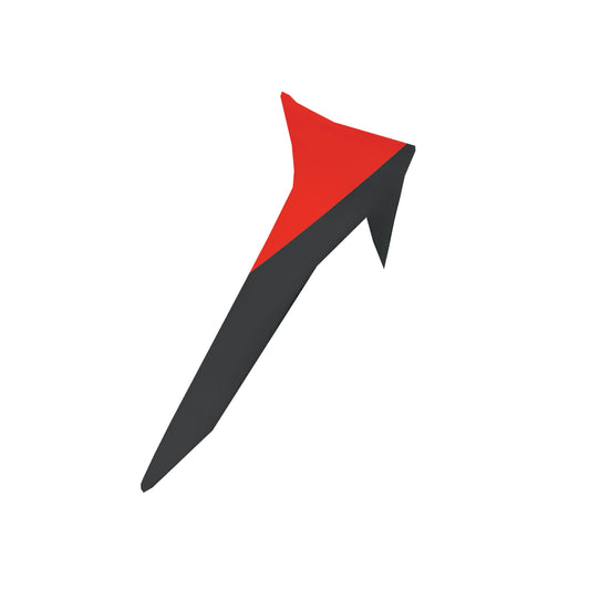 Alpinestars S-R10 Element Standard Spoiler Black Carb Bright Red / W Gloss