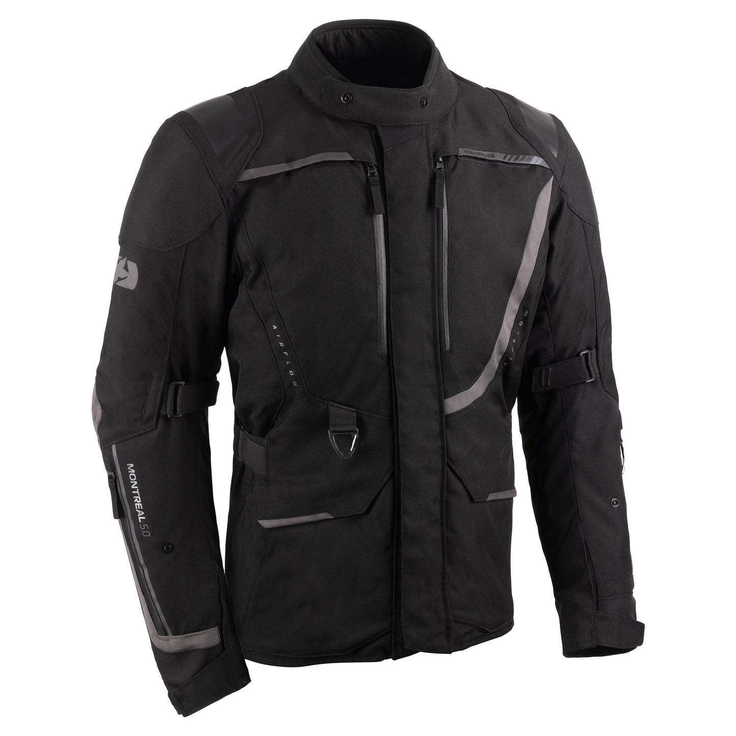Oxford Oxford Montreal 5.0 MS Jkt Stl Blk