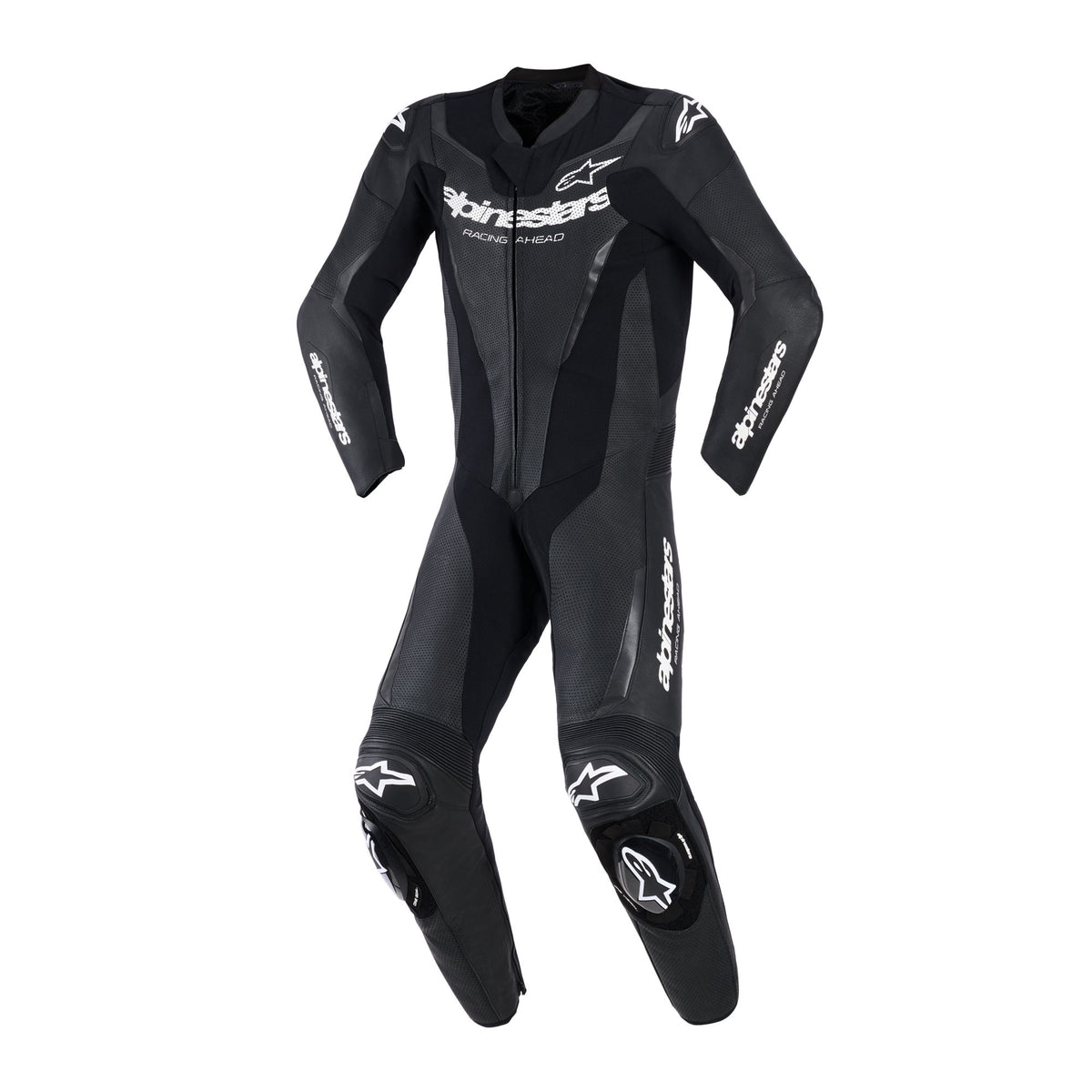 Alpinestars GP Force V2 Leather Suit 1 Piece - Black