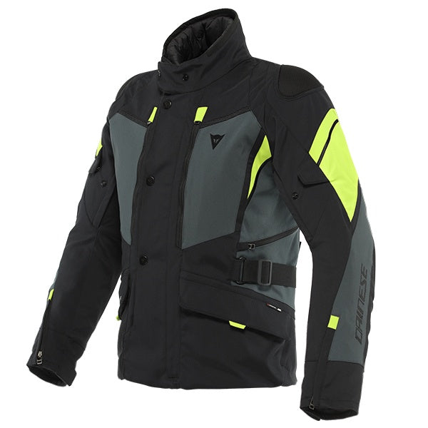 Dainese Carve Master 3 Gtx Jacket U41 (forward Order November Delivery) - Black/Ebony/Fluo Yellow