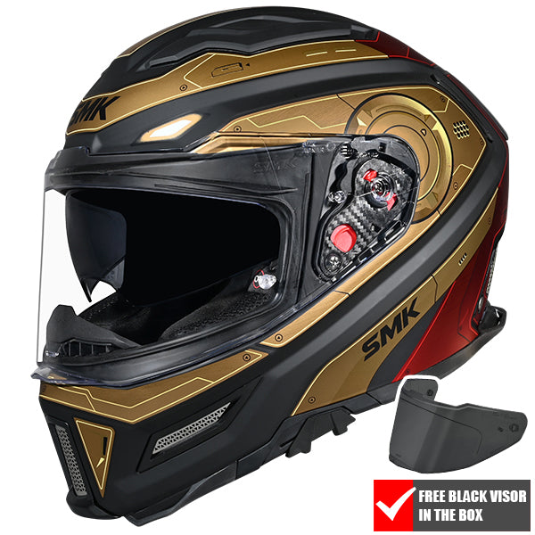 SMK Agnar Cyborg MA237 - Black / Gold