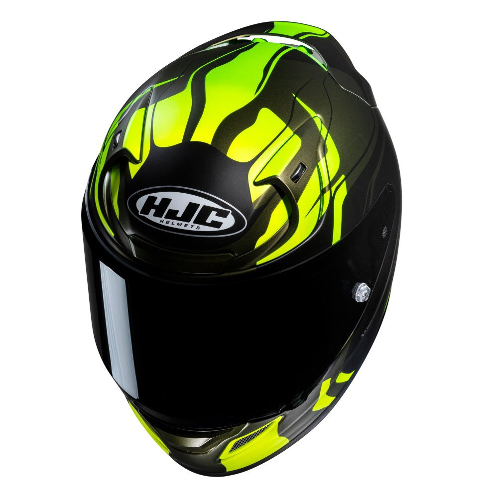 HJC RPHA 12 Lawin Full Face Helmet - Fluo Green / Black