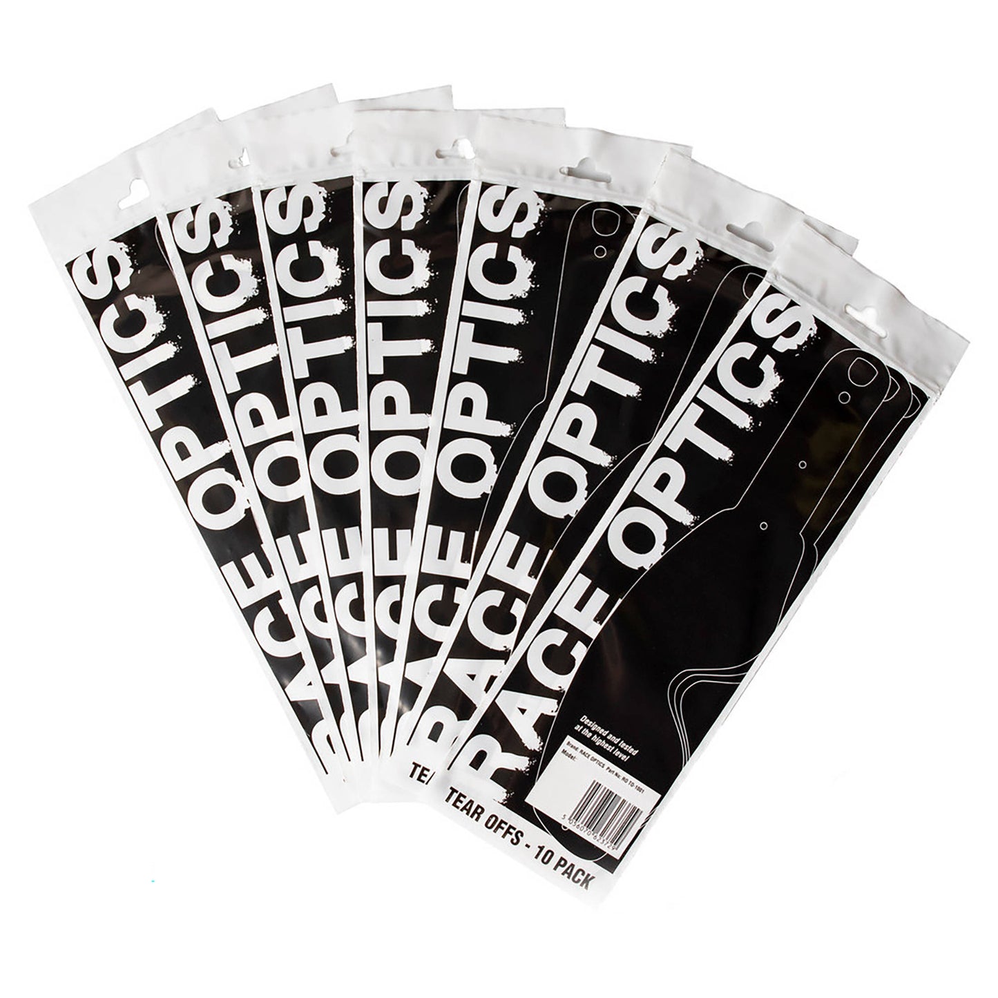 Raceoptics Tearoffs 10 Pack Oakley Crowbar