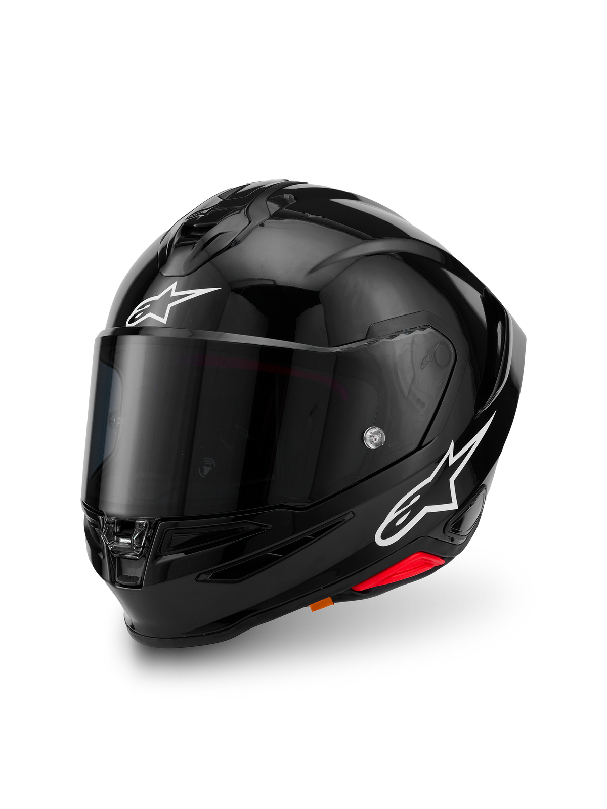 Alpinestars SR7 Solid Helmet - Black Glossy