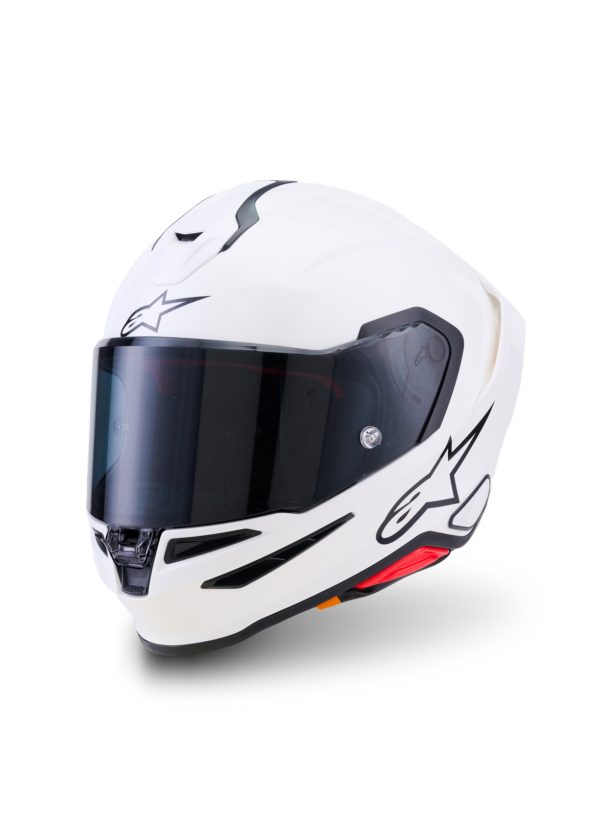 Alpinestars SR7 Solid Helmet - White Glossy