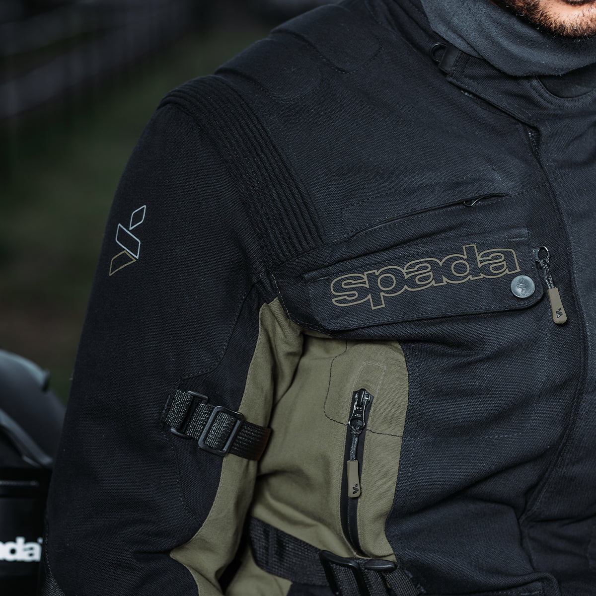 Spada Ascent V3 CE WP Jacket Black / Green