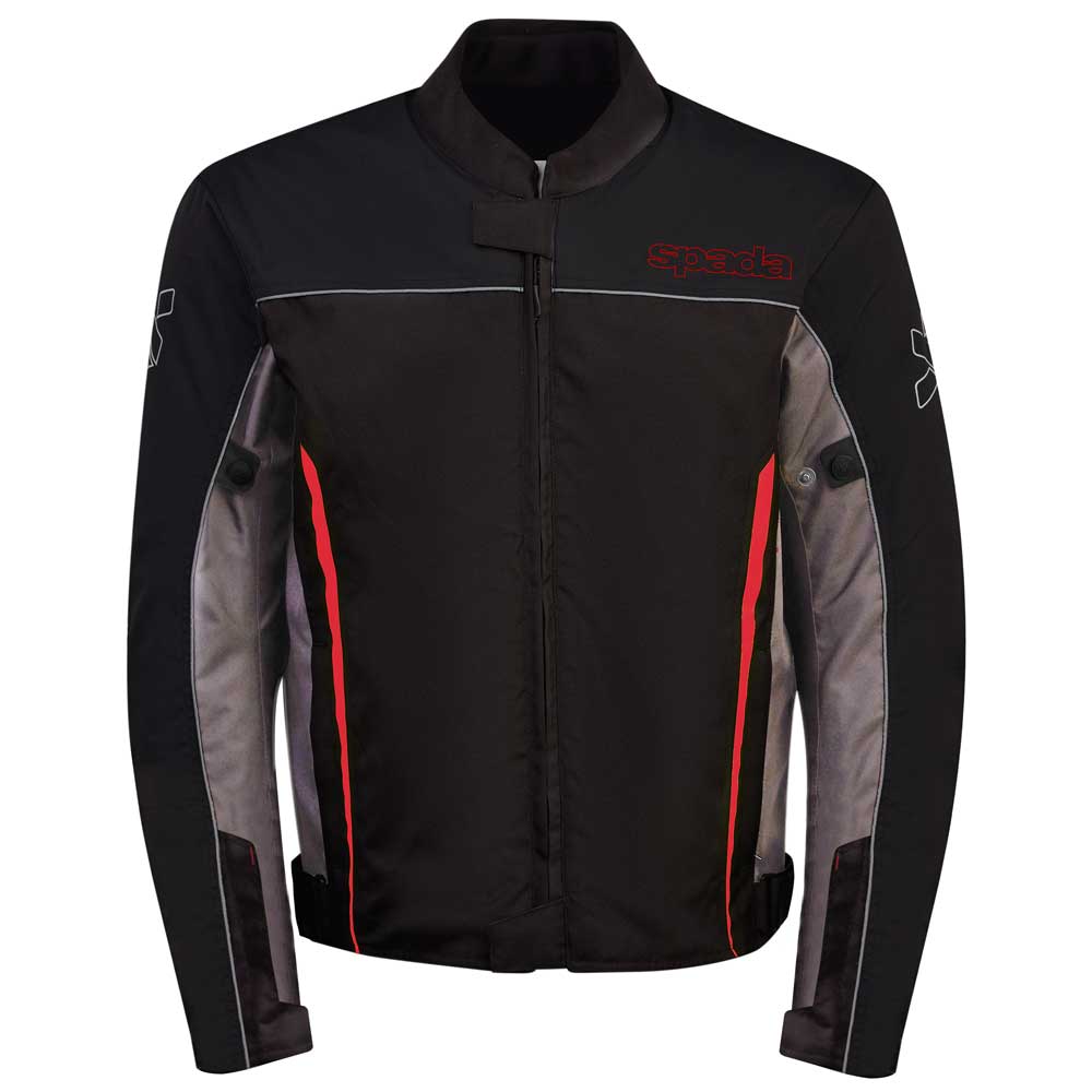 Spada Pace CE Waterproof Jacket - Red / Black