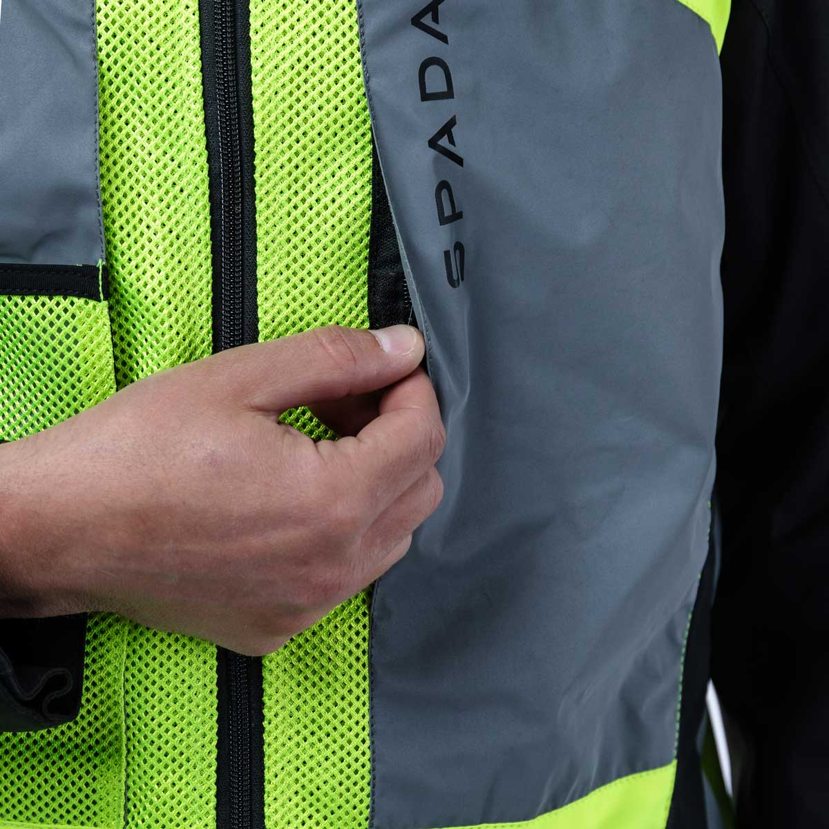 Spada Spark Visibility Vest Yellow Fluo