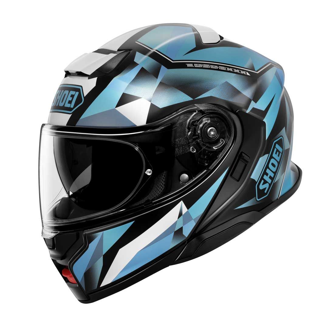 Shoei Neotec 3 Fragments Flip Front Helmet TC2 - Black / Blue