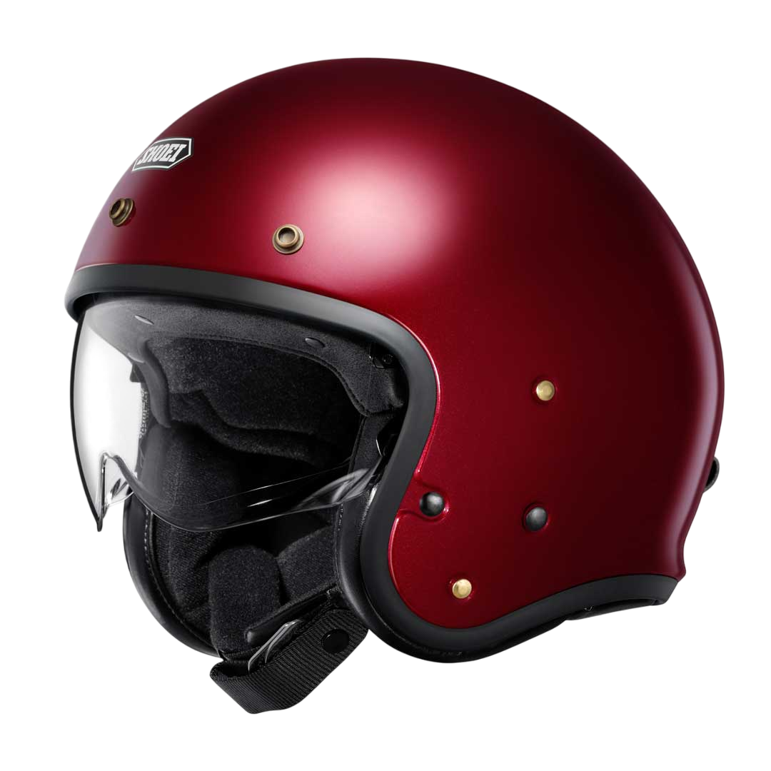 Shoei J.O2 Garnet Metallic Helmet