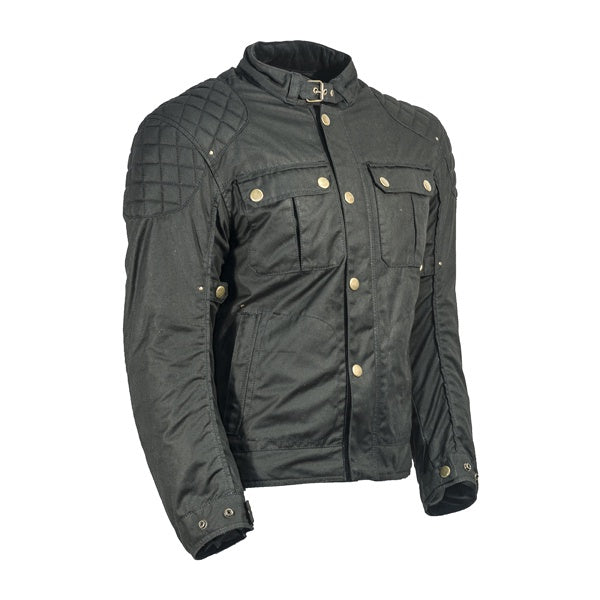 Richa Scrambler 2 Men's Wax Jacket - Black