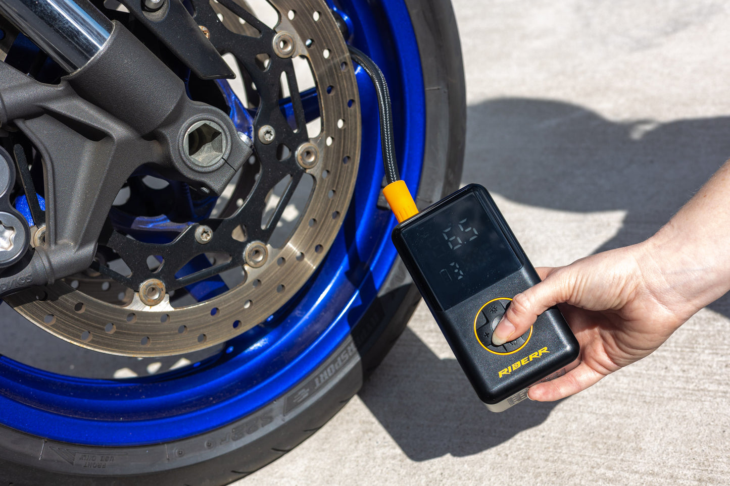RIDERR AIR FLOW 4000 tyre inflator