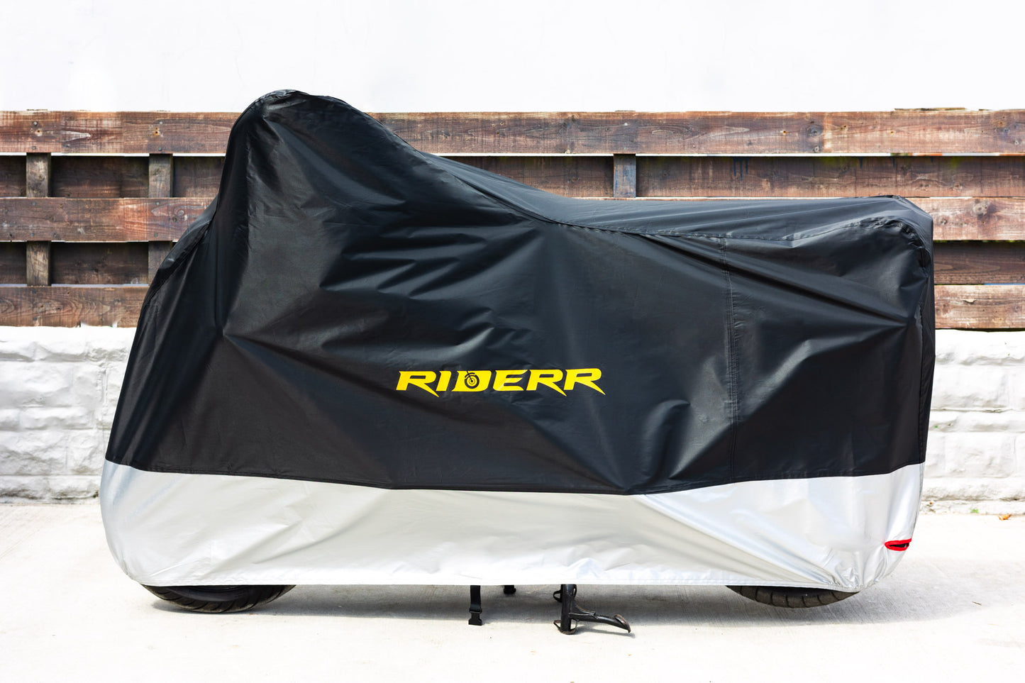 Riderr Motorcycle Cover - Black / Silver