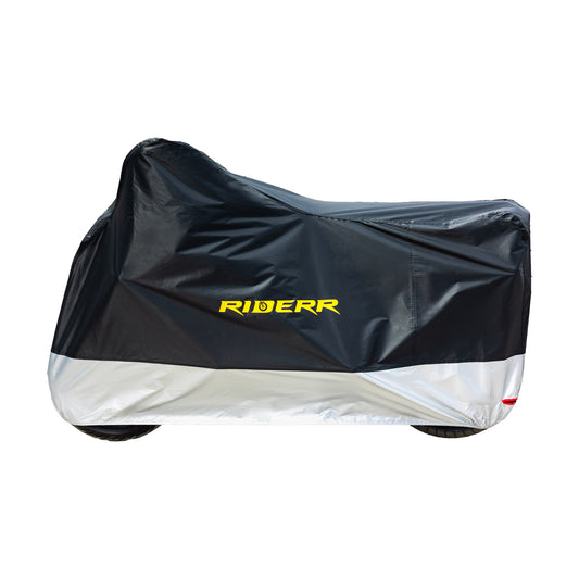 Riderr Motorcycle Cover - Black / Silver