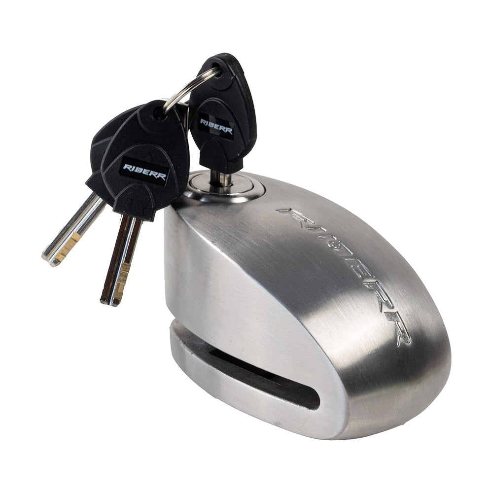 RIDERR RD15S ALARM DISC LOCK SILVER