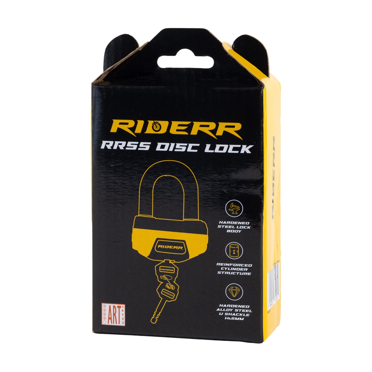 RIDERR RR55 DISC LOCK FLUO YELLOW