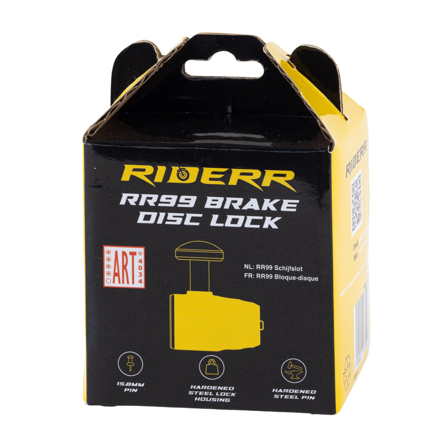 RIDERR RR99 DISC LOCK FLUO YELLOW