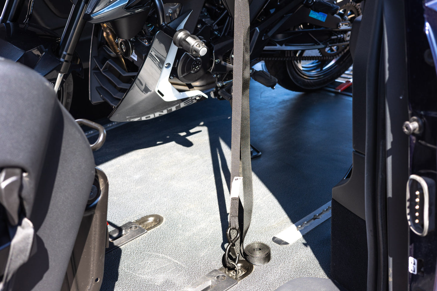 RIDERR RATCHET STRAPS BLACK