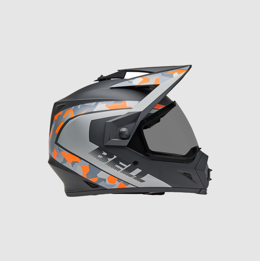 Bell MX-9 Adventure Mips Mesa - Matt Black / Orange Camo