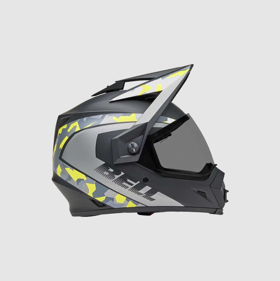 Bell MX-9 Adventure Mips Mesa - Matt Black / Yellow Camo