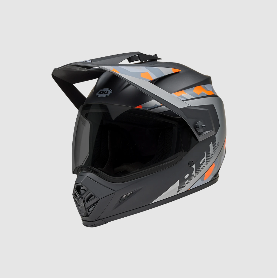 Bell MX-9 Adventure Mips Mesa - Matt Black / Orange Camo