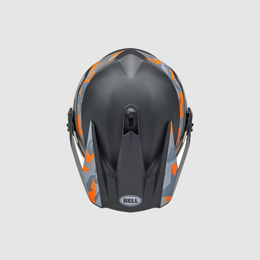 Bell MX-9 Adventure Mips Mesa - Matt Black / Orange Camo