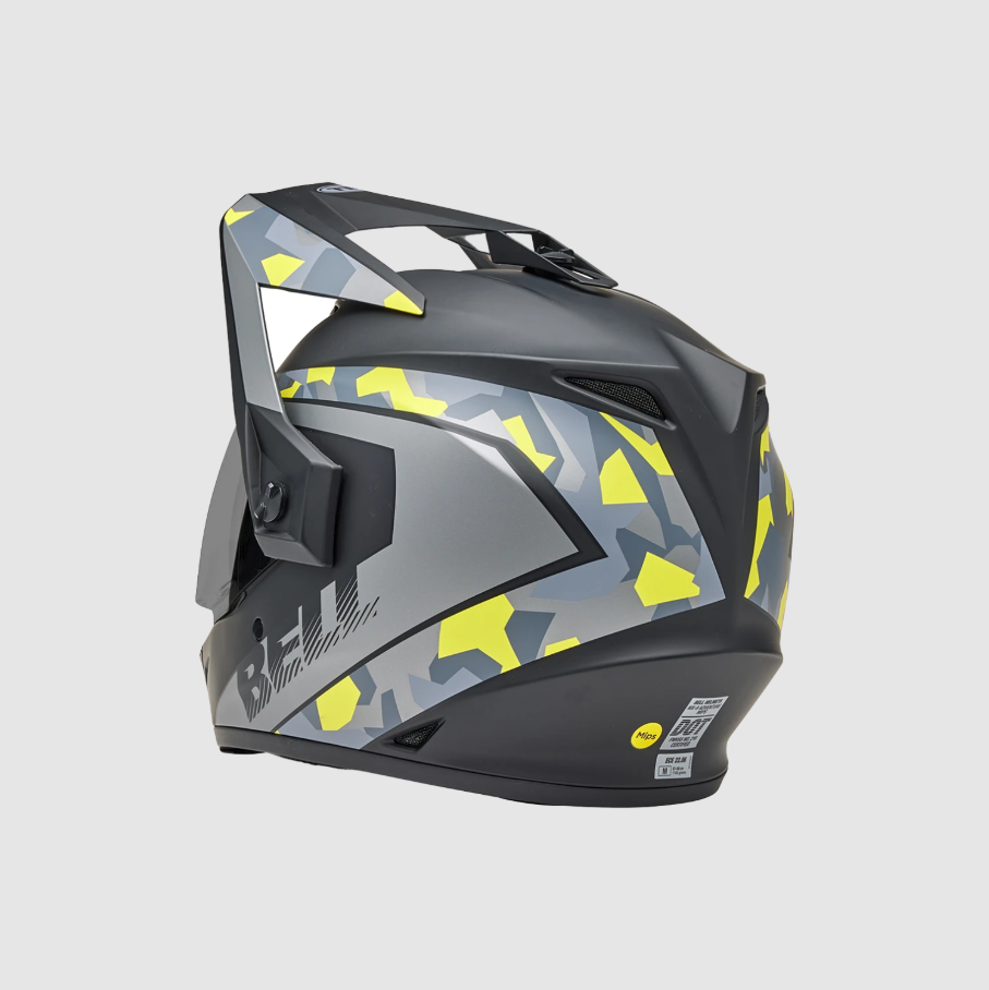 Bell MX-9 Adventure Mips Mesa - Matt Black / Yellow Camo