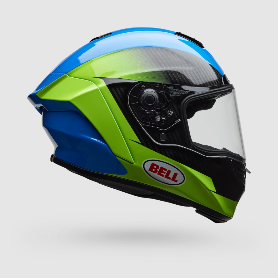 Bell Racestar DLX Flex Corsa - Blue / Green