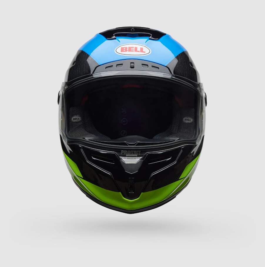 Bell Racestar DLX Flex Corsa - Blue / Green