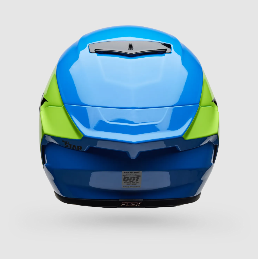 Bell Racestar DLX Flex Corsa - Blue / Green