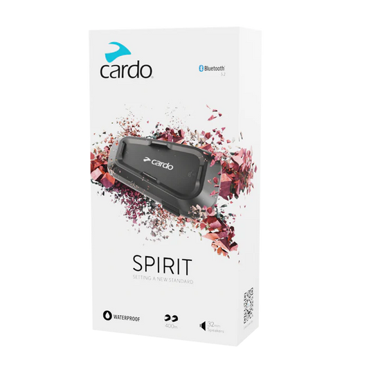 Cardo Spirit Bluetooth Intercom - Single Pack