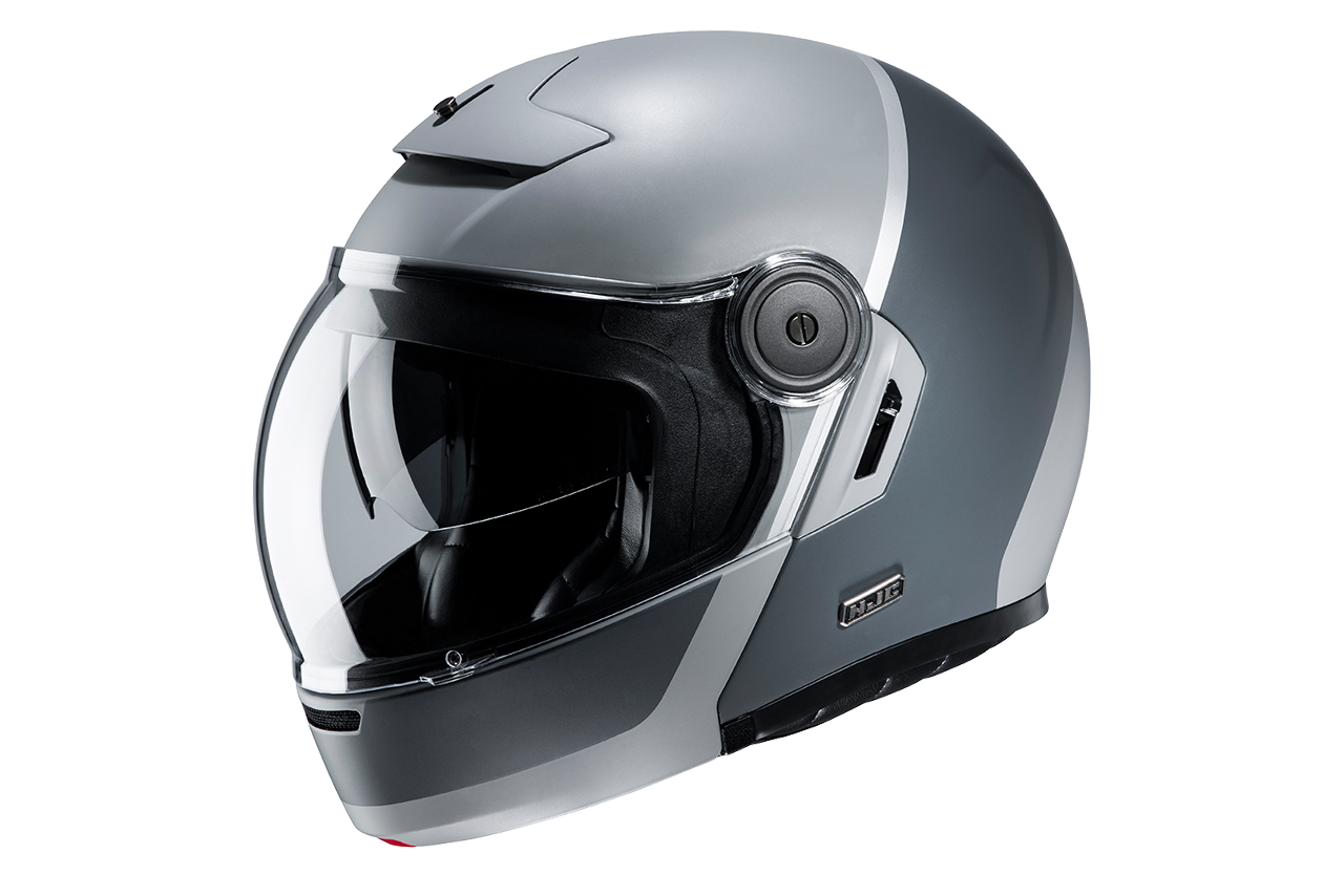 HJC V90 Flip Front Helmet - Mobix grey