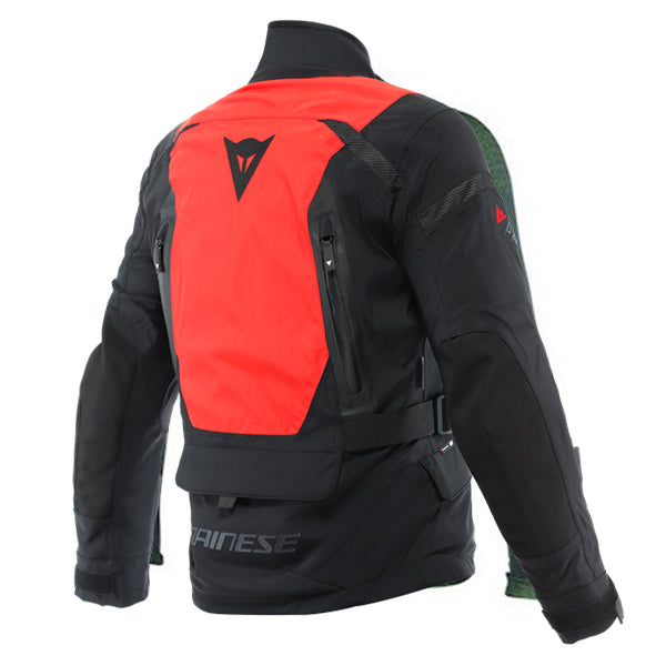 Dainese Stelvio D-AIR D-Dry XT Airbag Jacket B78 - Black / Lava / Red - SIZE UK 40 / SMALL