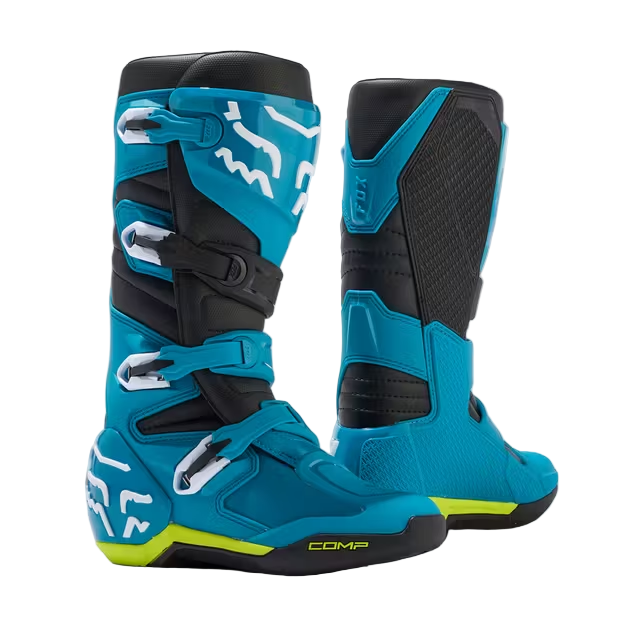 Fox Comp Boots - Blue / Yellow