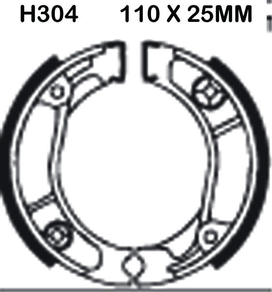 EBC Brake Shoes H304