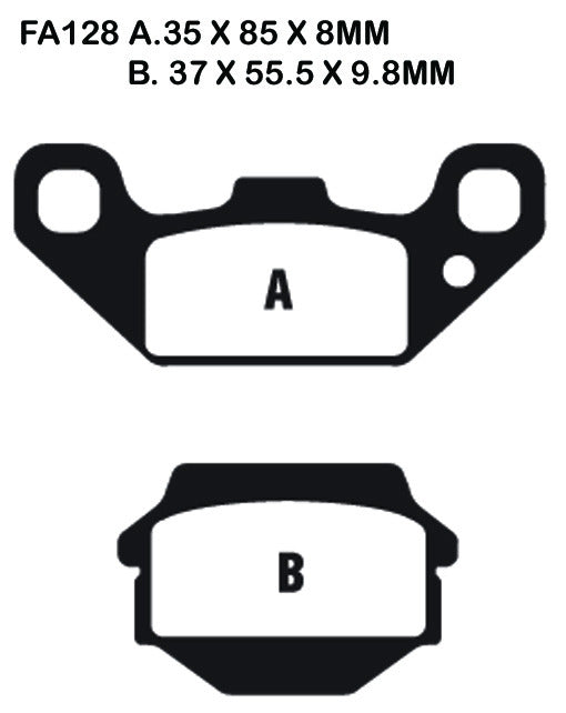EBC Brake Pads FA128R