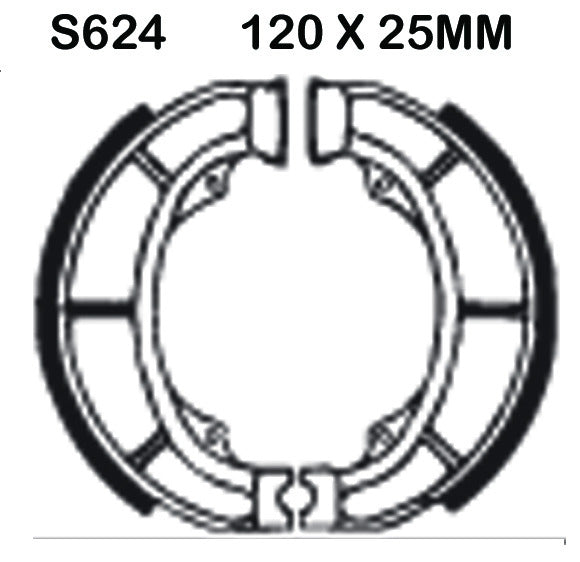 EBC Brake Shoes S624