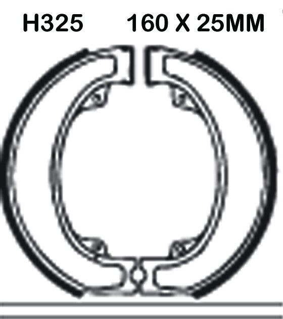 EBC Brake Shoes H325