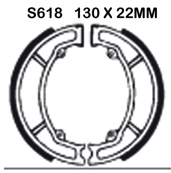 EBC Brake Shoes S618
