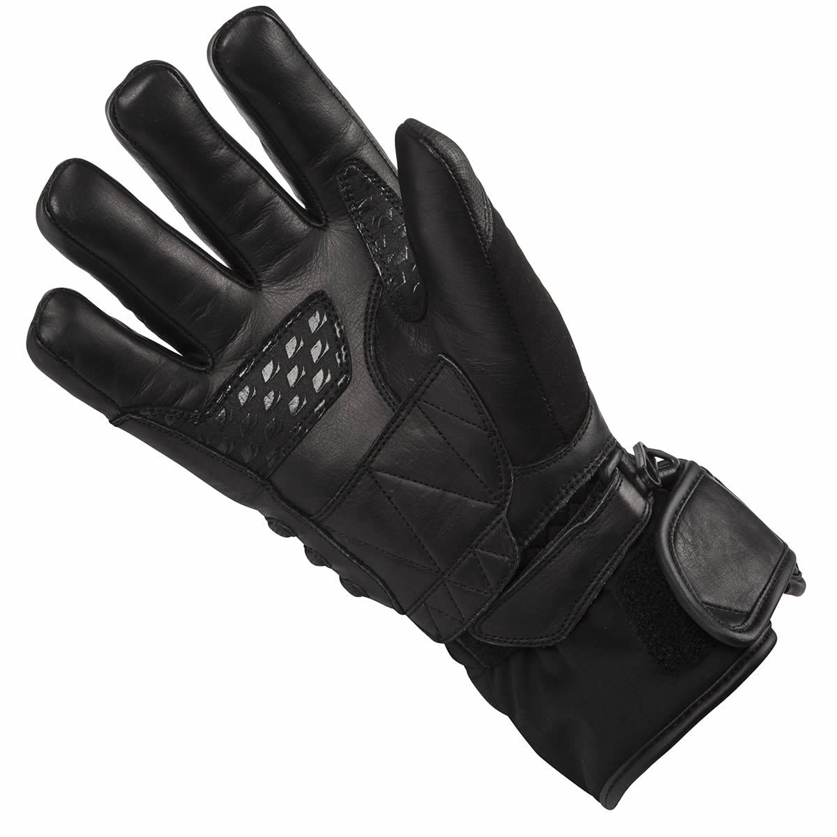Spada Leather Gloves Shadow WP Black