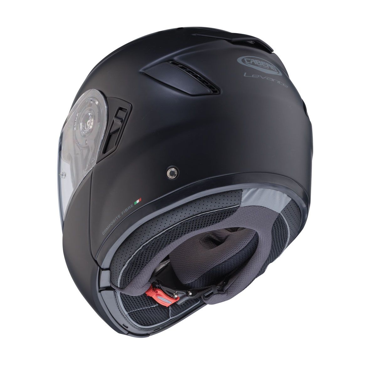 CABERG Levo Matt - Black Flip Up Motorcycle Helmet