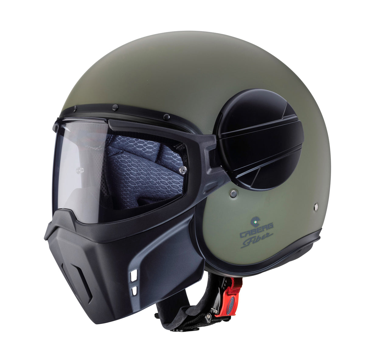 CABERG Ghost Matt - Military Green Helmet