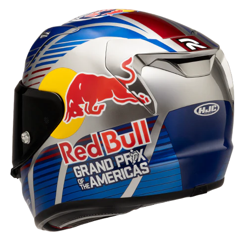 HJC RPHA 12 Red Bull Austin GP2 - Silver / Red / Blue