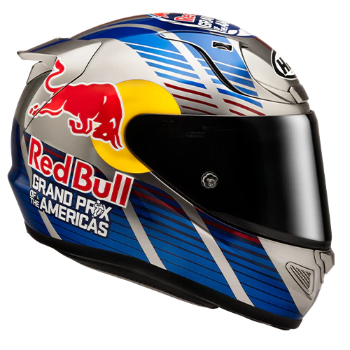 HJC RPHA 12 Red Bull Austin GP2 - Silver / Red / Blue