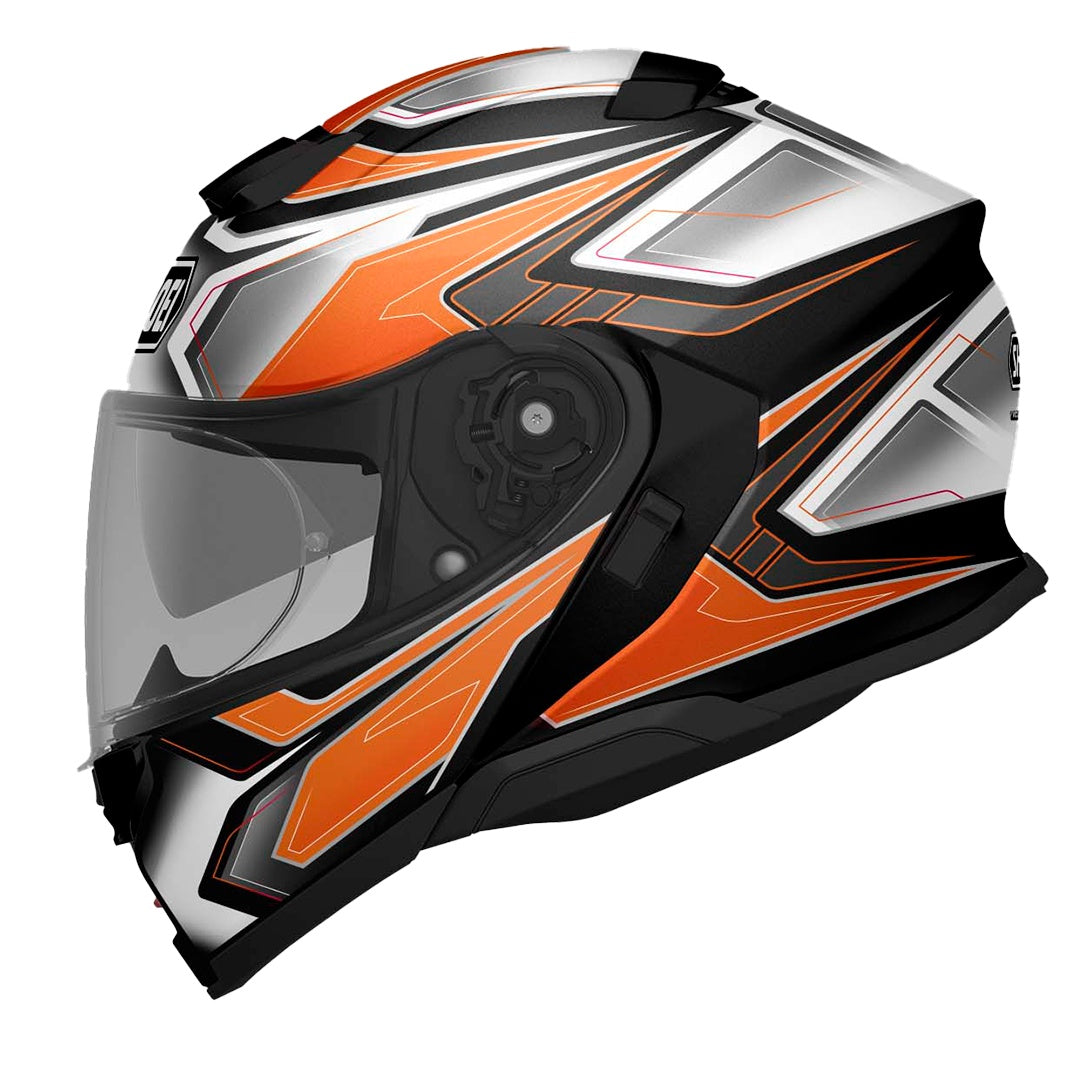 Shoei Neotec 3 Anthem Flip Front Helmet TC8 - Black / Orange