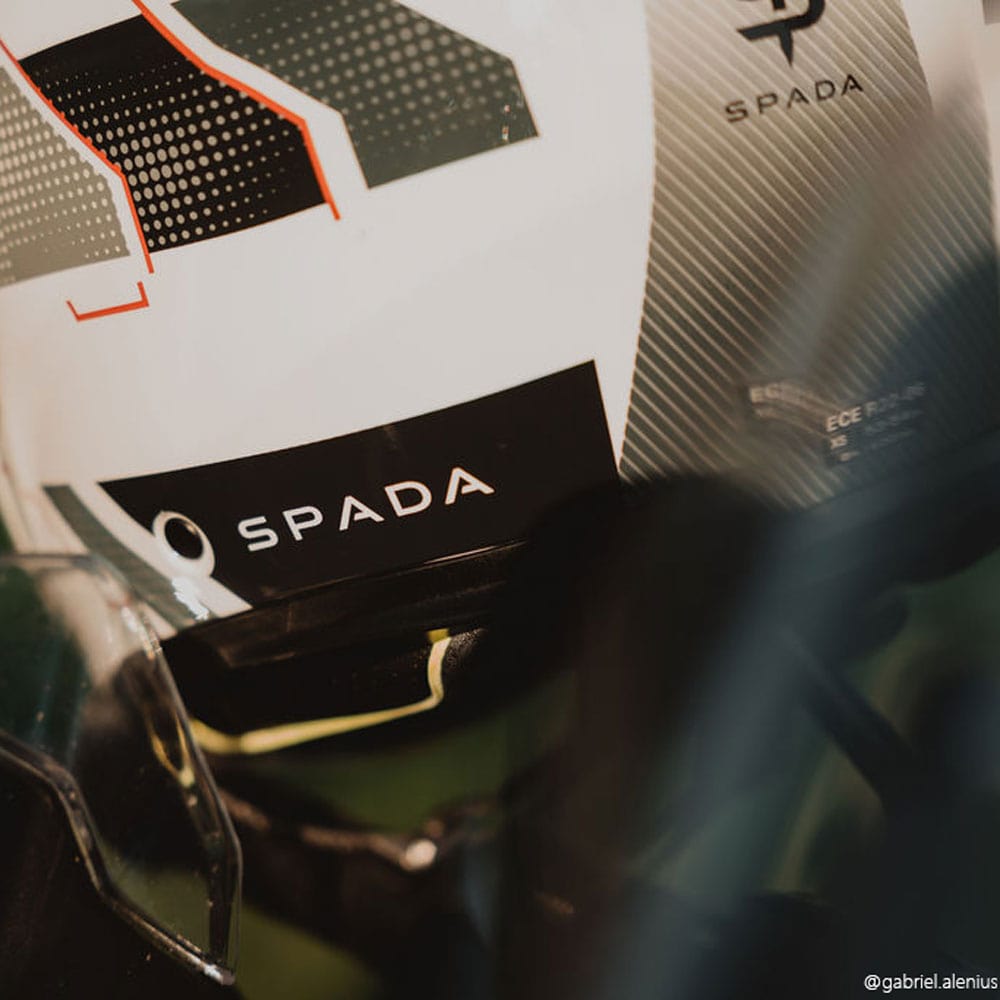 Spada Orion 2 Element White / Grey / Red Helmet
